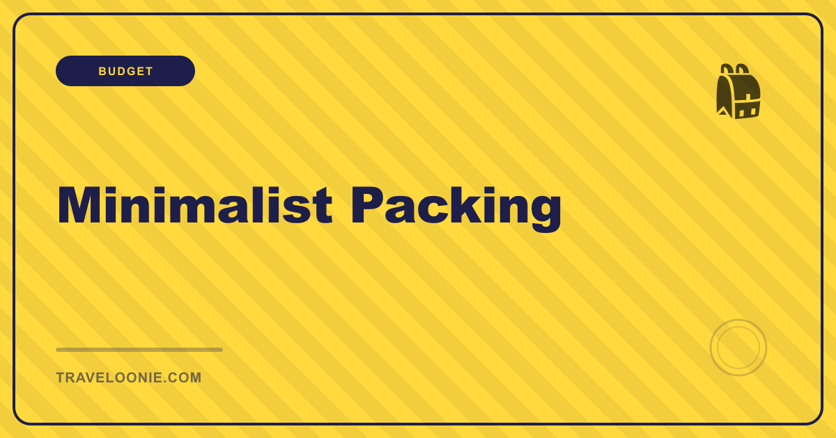 Everything you need for a 2-week trip in a 40L bag — and nothing you don't. This is the packing list I wish someone had given me before my first backpacking trip.